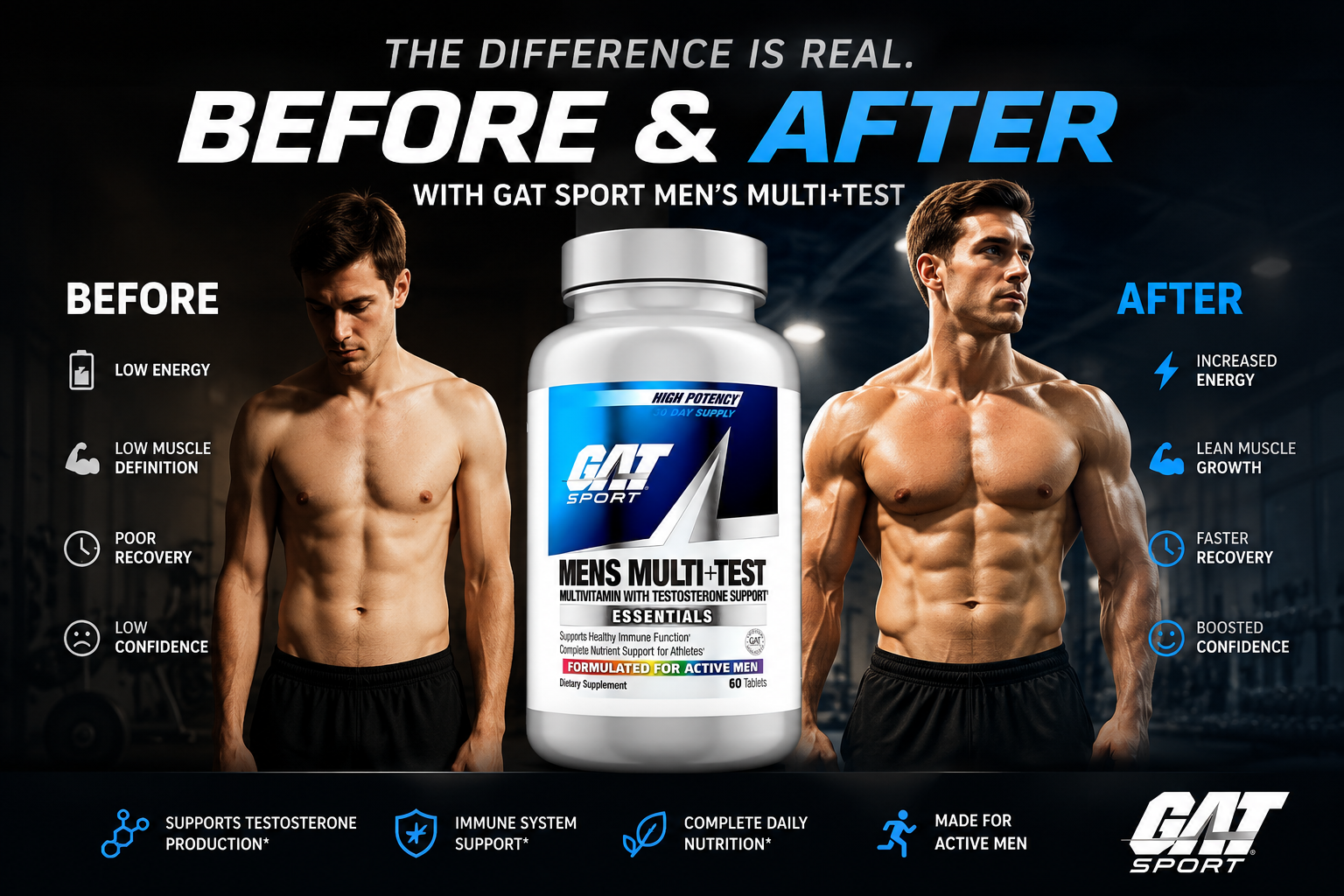 gatsporrt mens multi