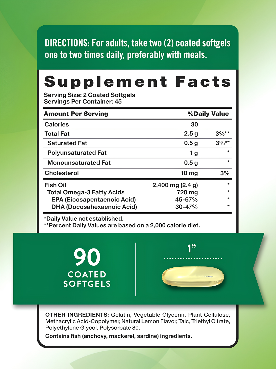 NATURE TRUTH FISH OIL - Image 2