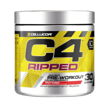 C4 Ripped Pre-workout Supplement.